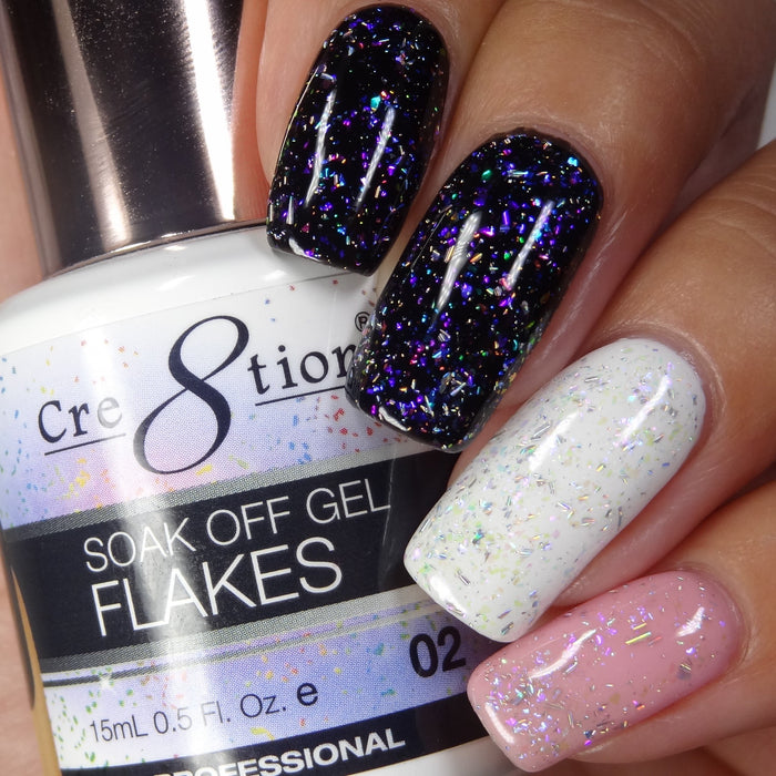 Cre8tion Flakes Gel 0.5oz 03