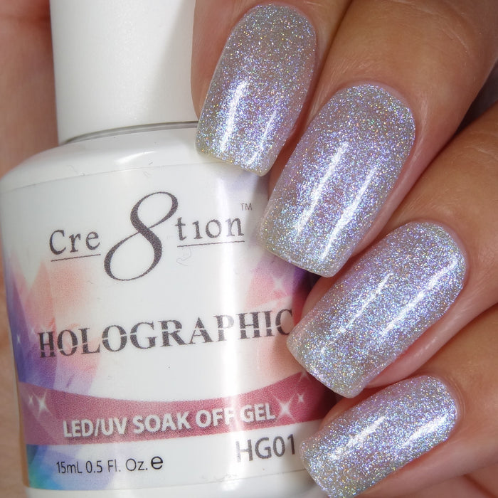 Cre8tion Holographic Gel 0.5oz H01