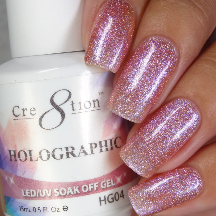 Cre8tion Holographic Gel 0.5oz H04