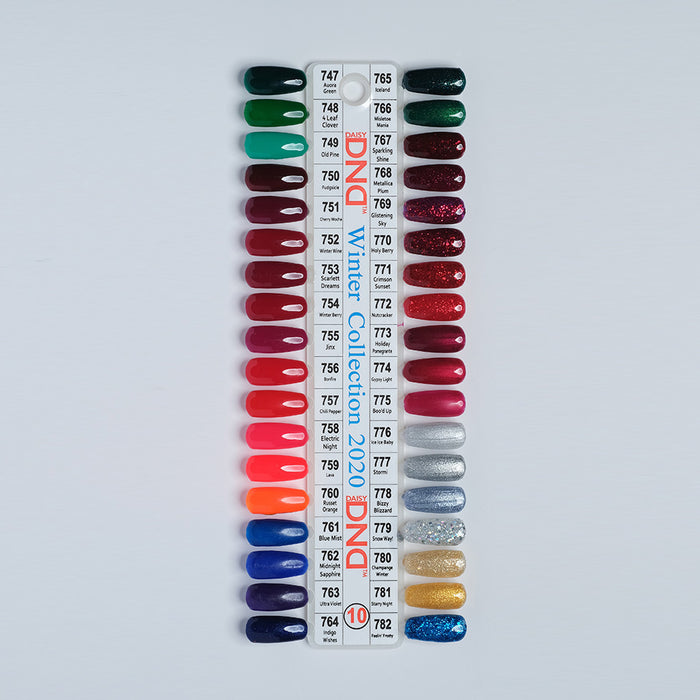 DND Duo Matching Color - Juego completo de 36 colores - 10 #747 - #782 con 1 tabla de colores