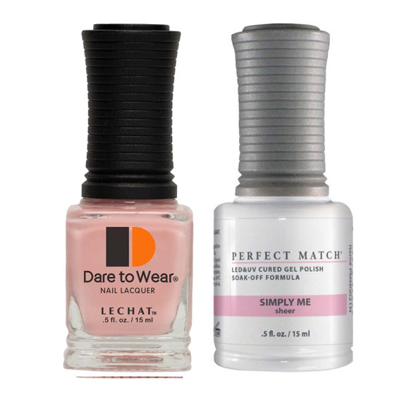 LeChat - Perfect Match - 021N Simply Me (Gel & Lacquer) 0.5oz