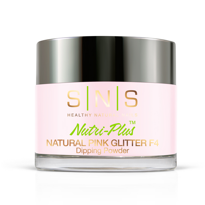 SNS Natural Pink Glitter F4