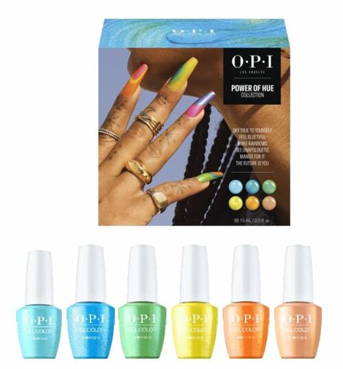 OPI Soak off Gel - Power Of Hue Summer 2022 Collection Add-on kit #2 - 6 Colors