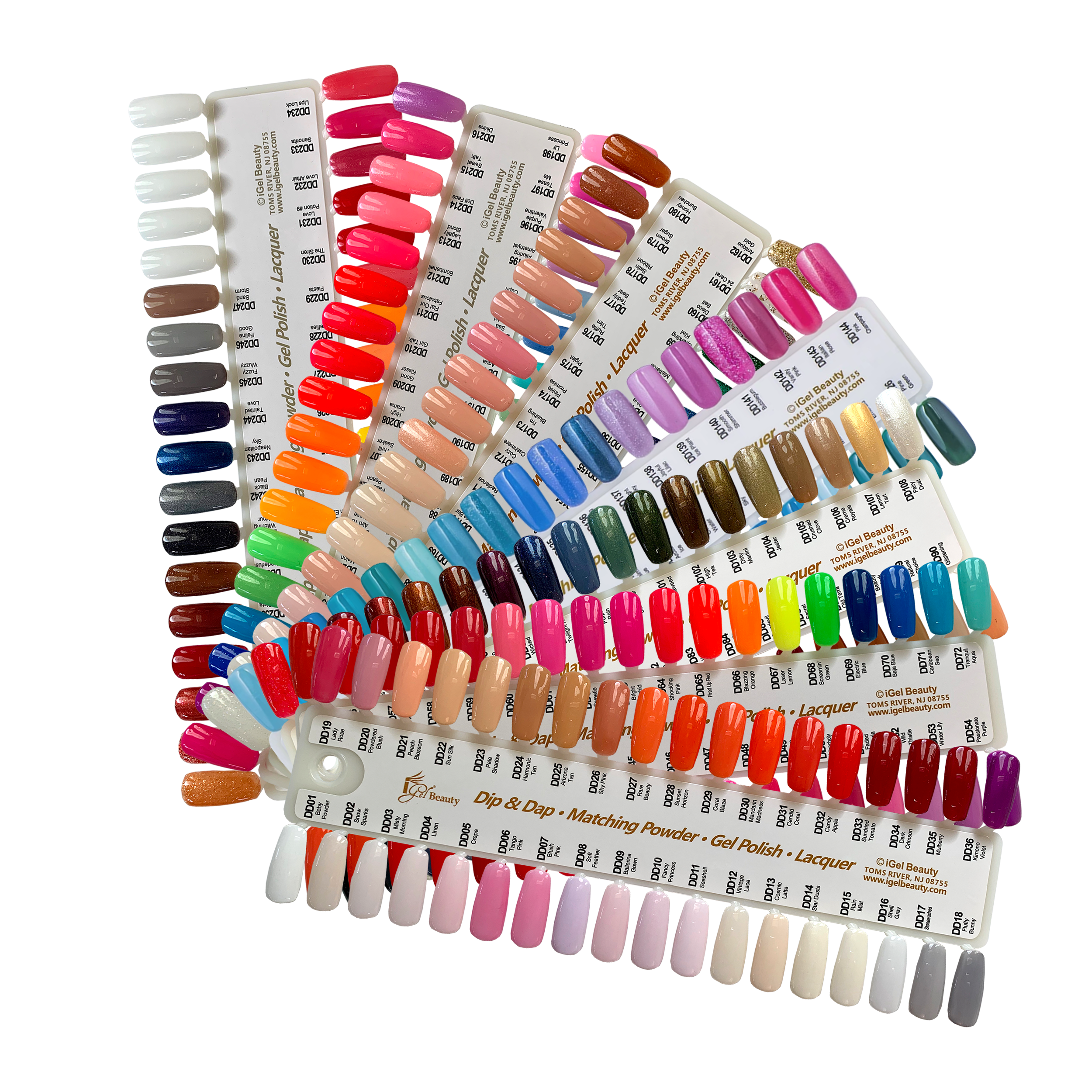 iGel - Matching Color chart - 319 colors – C8 Nail Supply