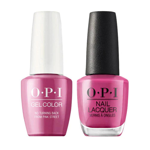 OPI Gel &amp; Lacquer Matching Color 0.5oz - L19 Sin vuelta atrás de Pink Street