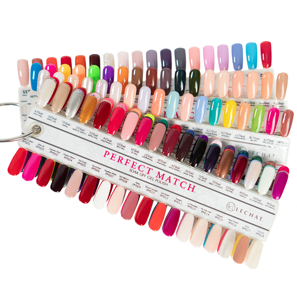 LeChat - Perfect Match Color Chart 236 colors — C8 Nail Supply