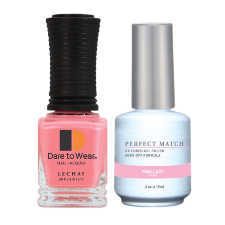 LeChat - Perfect Match - 025 Pink Lady (Gel & Lacquer) 0.5oz