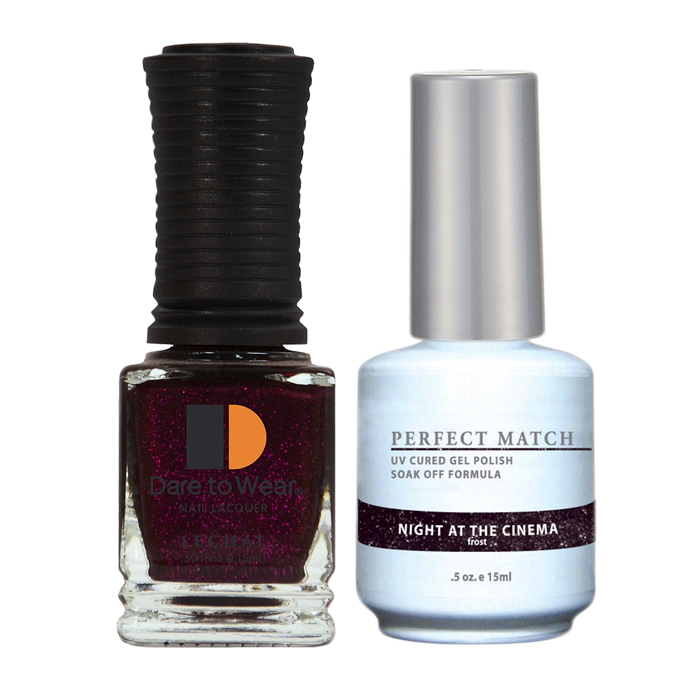 LeChat - Perfect Match - 081 Night at the Cinema (Gel & Lacquer) 0.5oz