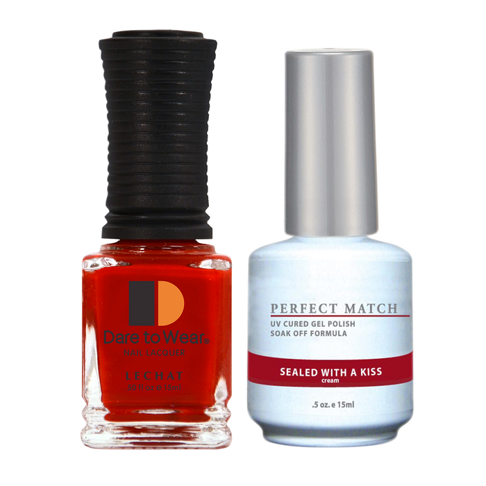 LeChat - Perfect Match - 091 Sealed with a Kiss (Gel & Lacquer) 0.5oz