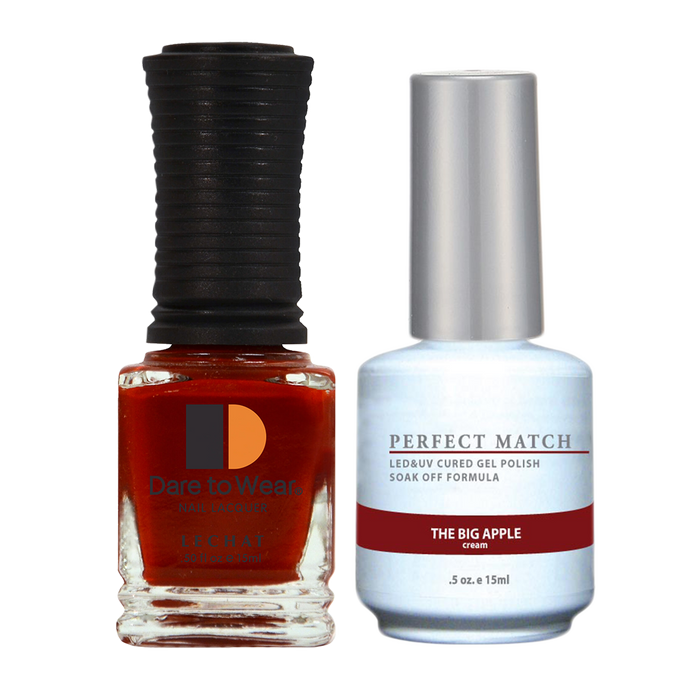 LeChat - Perfect Match - 140 The Big Apple (Gel & Lacquer) 0.5oz