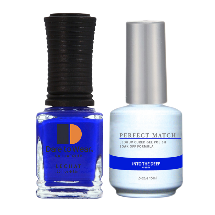 LeChat - Perfect Match - 156 Into the Deep (Gel & Lacquer) 0.5oz