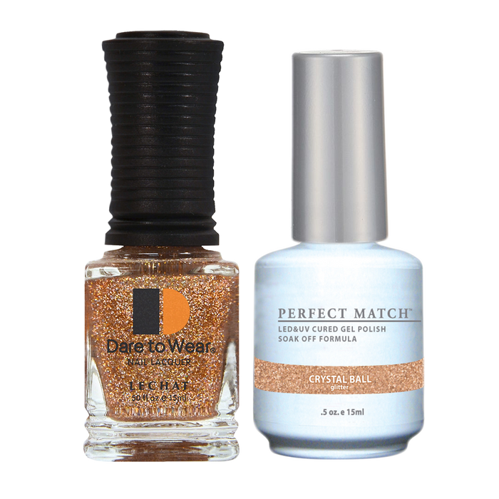LeChat - Perfect Match - 165 Crystal Ball (Gel & Lacquer) 0.5oz