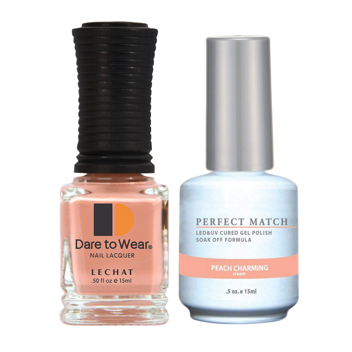 LeChat - Perfect Match - 169 Peach Charming (Gel & Lacquer) 0.5oz