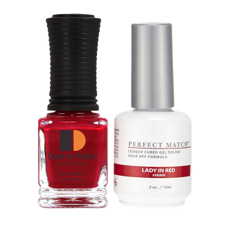 LeChat - Perfect Match - 188 Lady in Red (Gel & Lacquer) 0.5oz