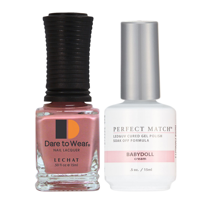 LeChat - Perfect Match - 213 Babydoll (Gel & Lacquer) 0.5oz