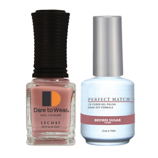 LeChat - Perfect Match - 236 Brown Sugar (Gel & Lacquer) 0.5oz