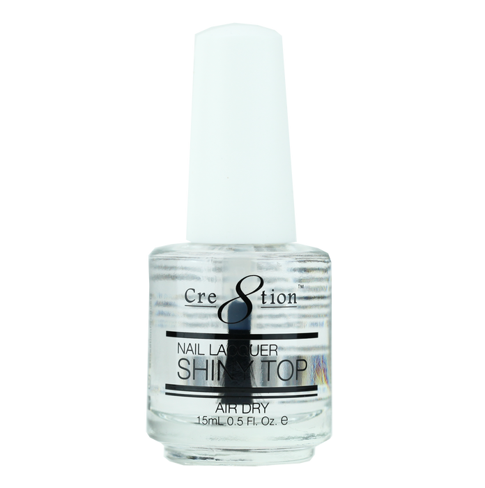 Cre8tion Nail Lacquer SHINY TOP Air Dry 0.5oz