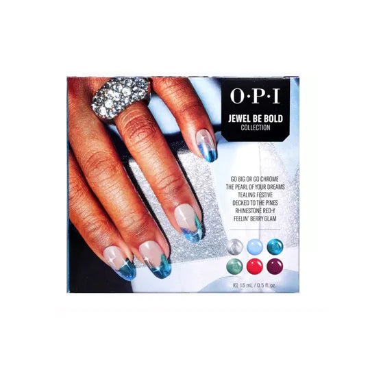 OPI Soak off Gel - Holiday 22 Jewel Be Bold Collection Kit adicional #1 - 6 colores