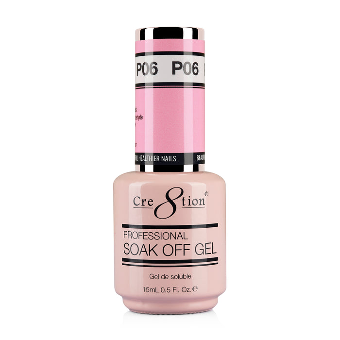 Cre8tion Gel - French Collection 0.5oz - P06 It's a Girl Pink