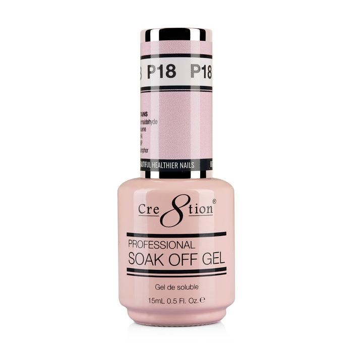Cre8tion Gel - French Collection 0.5oz - P18  Pink