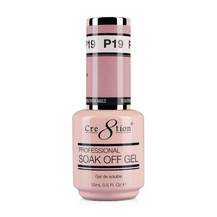 Cre8tion Gel - French Collection 0.5oz - P19  Pink