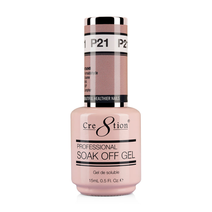 Cre8tion Gel - French Collection 0.5oz - P21 Pink