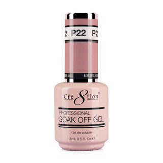 Cre8tion Gel - French Collection 0.5oz - P22 Pink