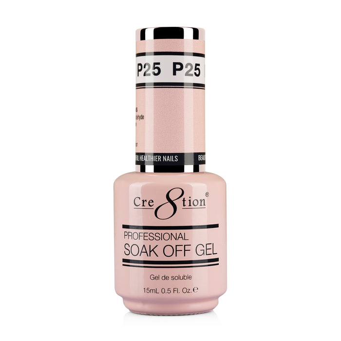Cre8tion Gel - French Collection 0.5oz - P25 Pink