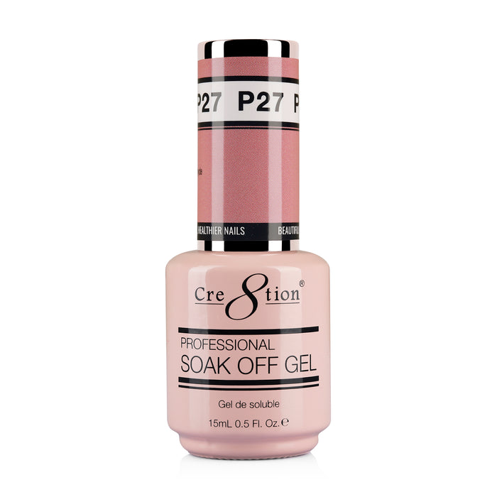 Cre8tion Gel - French Collection 0.5oz - P27 Pink