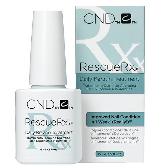 CND - Tratamiento diario de queratina Rescue RXx 0.5oz