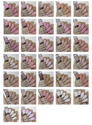 Cre8tion Full Set - French Gel Collection 36 Colors w/ 2 sets color chart