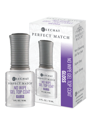 Lechat Perfect Match - No Wipe Gel Top Coat Gloss 0.5oz