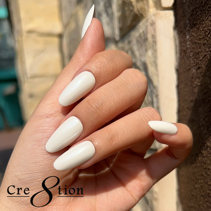 Cre8tion White Pearl Nail Art Efecto 1g