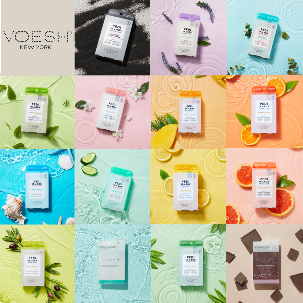 Voesh 4-Step Spa Pedicure Kit | C8 Nail Supply
