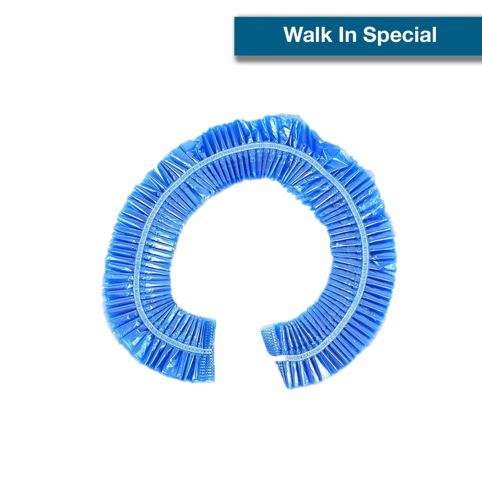 [Especial para caminar] Cre8tion Desechable Spa Liner Blue para uñas
