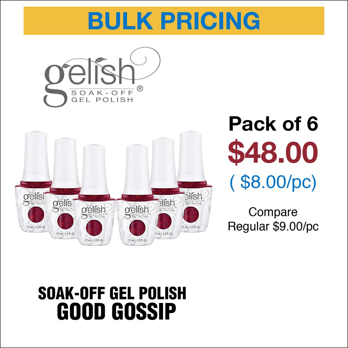 Gelish Soak off Gel