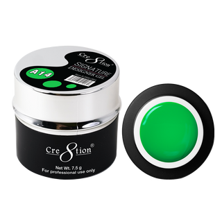 Cre8tion Signature Designer Gel 7.5 g - 0.26oz A14 True Green