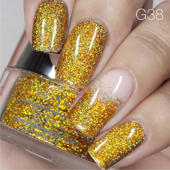 Cre8tion Nail Art Glitter 0.5oz 38