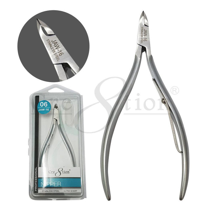 Cre8tion Stainless Steel Cuticle Nippers 06