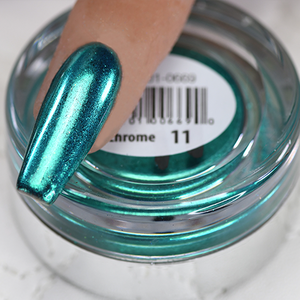 Cre8tion Chrome Nail Art Effect 1g - 11 Cre8tion Turquoise