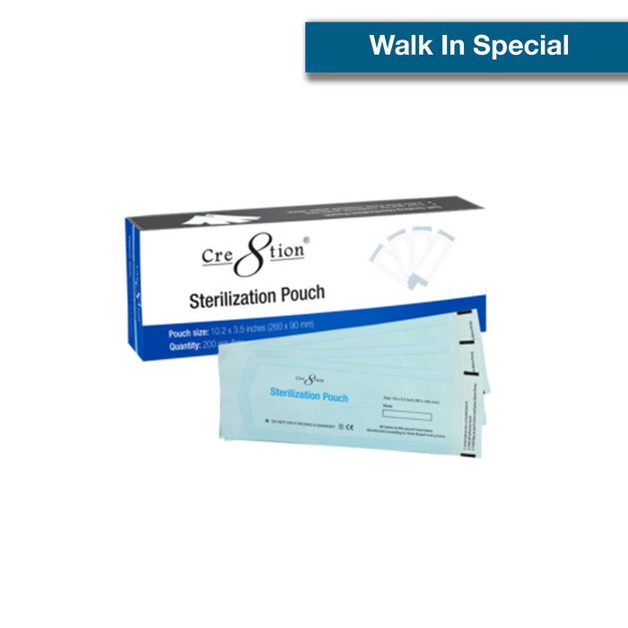 [Walk In Special] Cre8tion Sterilization Pouch To Clean