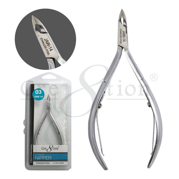 Cre8tion Stainless Steel Cuticle Nippers 03