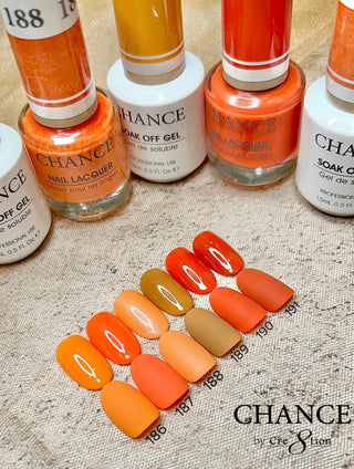 Chance Matching Color Gel & Nail Lacquer 0.5oz - 48 Colors - Autumn Spice Collection w/ 1 Color Chart - C8 Nail SupplyCre8tionCHANCE48-AUTUMN