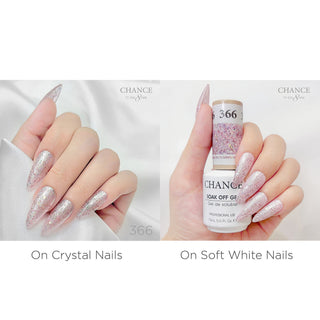 Chance Soak Off Gel 0.5oz - Diamond Dust Collection 366 - C8 Nail SupplyCre8tion0916-3461