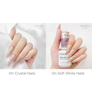 Chance Soak Off Gel 0.5oz - Diamond Dust Collection 372 - C8 Nail SupplyCre8tion0916-3467