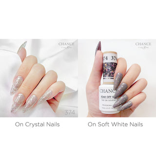 Chance Soak Off Gel 0.5oz - Diamond Dust Collection 374 - C8 Nail SupplyCre8tion0916-3469