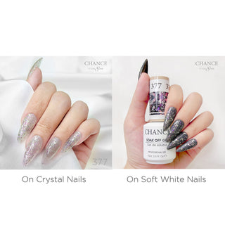 Chance Soak Off Gel 0.5oz - Diamond Dust Collection 377 - C8 Nail SupplyCre8tion0916-3472