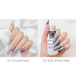 Chance Soak Off Gel 0.5oz - Diamond Dust Collection 378 - C8 Nail SupplyCre8tion0916-3473