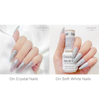 Chance Soak Off Gel 0.5oz - Diamond Dust Collection 380 - C8 Nail SupplyCre8tion0916-3475
