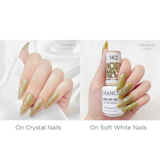 Chance Soak Off Gel 0.5oz - Diamond Dust Collection 382 - C8 Nail SupplyCre8tion0916-3477